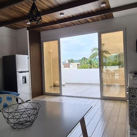 Ferienwohnung Moderno Depa Con Terraza Y Vista Extraordinaria Manzanillo Exterior foto