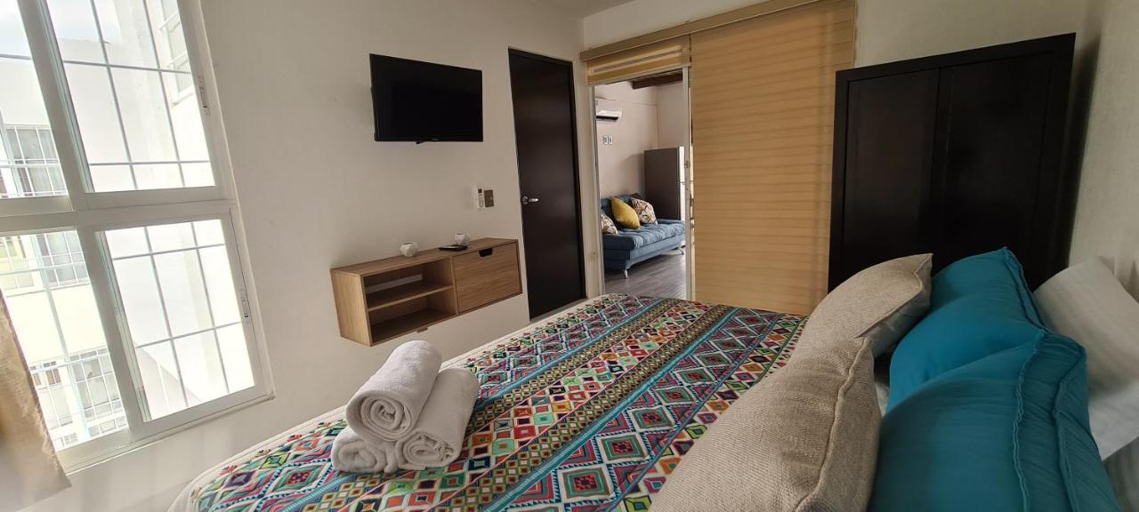 Ferienwohnung Moderno Depa Con Terraza Y Vista Extraordinaria Manzanillo Exterior foto