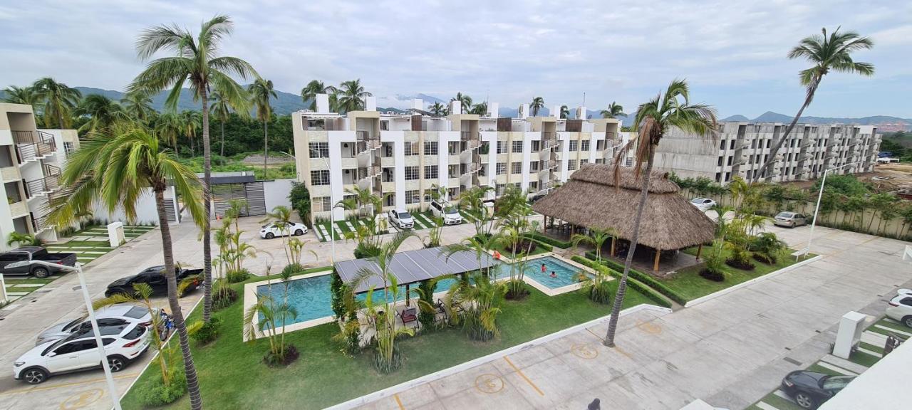 Ferienwohnung Moderno Depa Con Terraza Y Vista Extraordinaria Manzanillo Exterior foto
