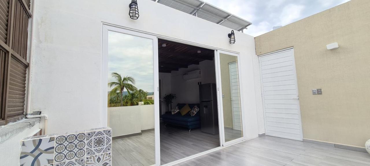 Ferienwohnung Moderno Depa Con Terraza Y Vista Extraordinaria Manzanillo Exterior foto