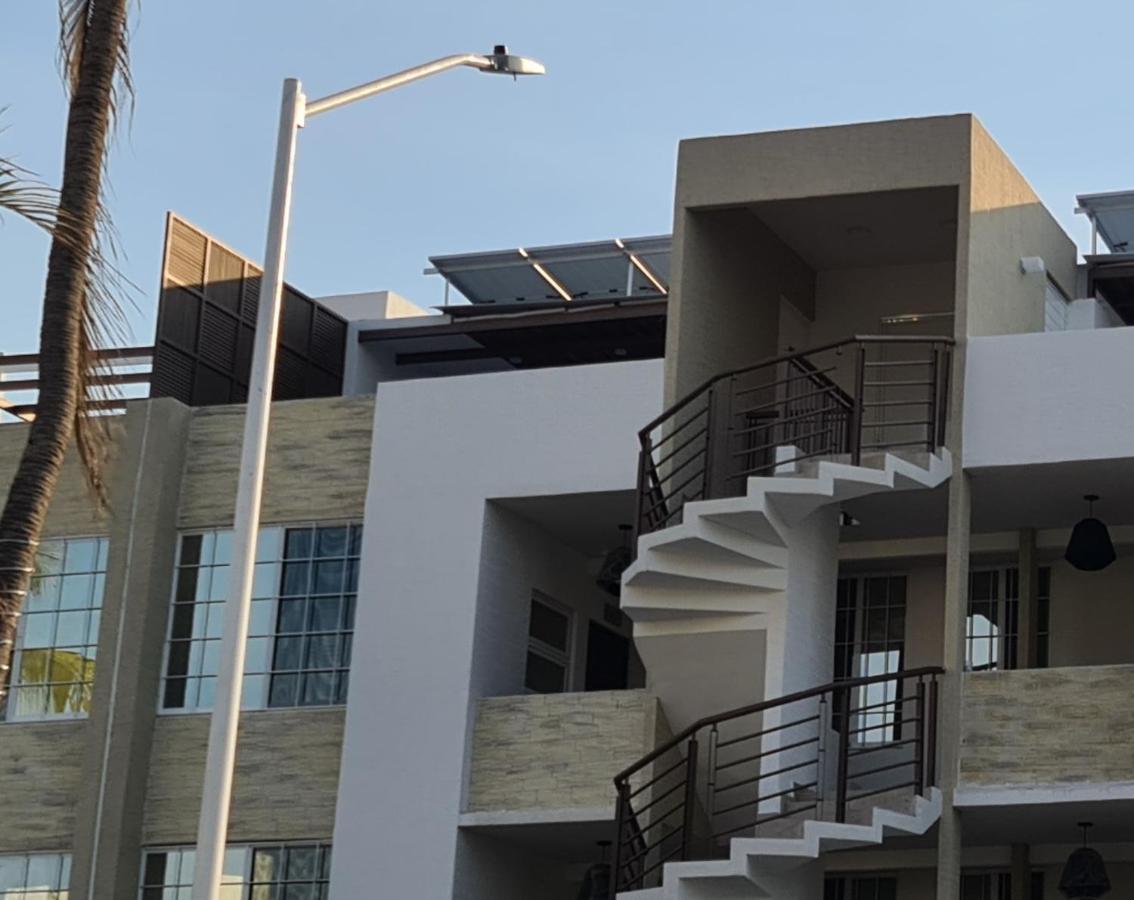Ferienwohnung Moderno Depa Con Terraza Y Vista Extraordinaria Manzanillo Exterior foto